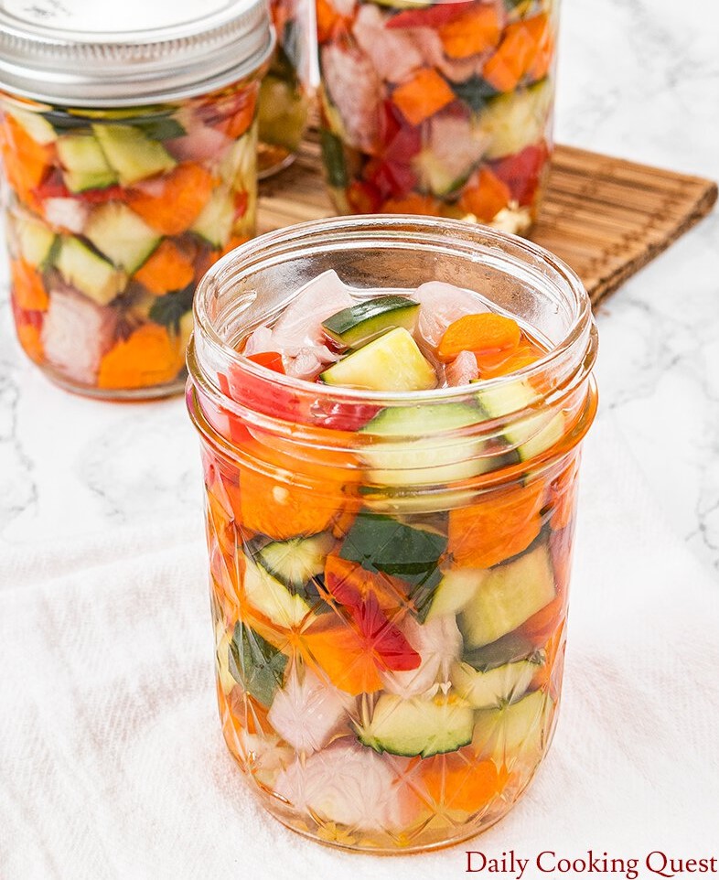 Vegetarian staples – pickles from around the&nbsp;world